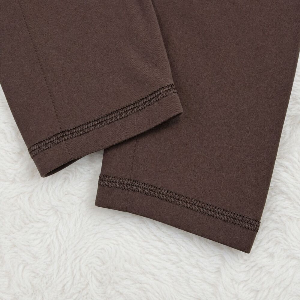 Offline by Aerie Real Me XTRA Twist Waist Leggings Brown Small 7/8 High Rise - Picture 5 of 12